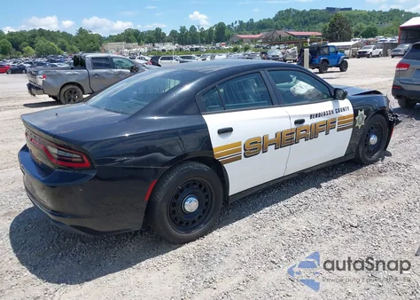 2016 Dodge Charger Police из США, поврежденный, VIN 2C3CDXKT7GH304261